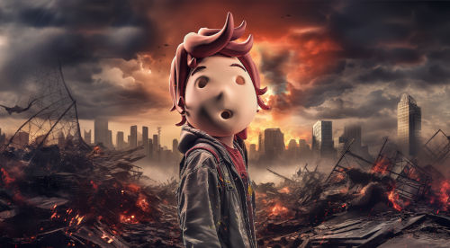 LOST PARADISE - SOLO Immersive Exhibition - Giovanni Motta - ASSAB&nbsp;ONE - Milano