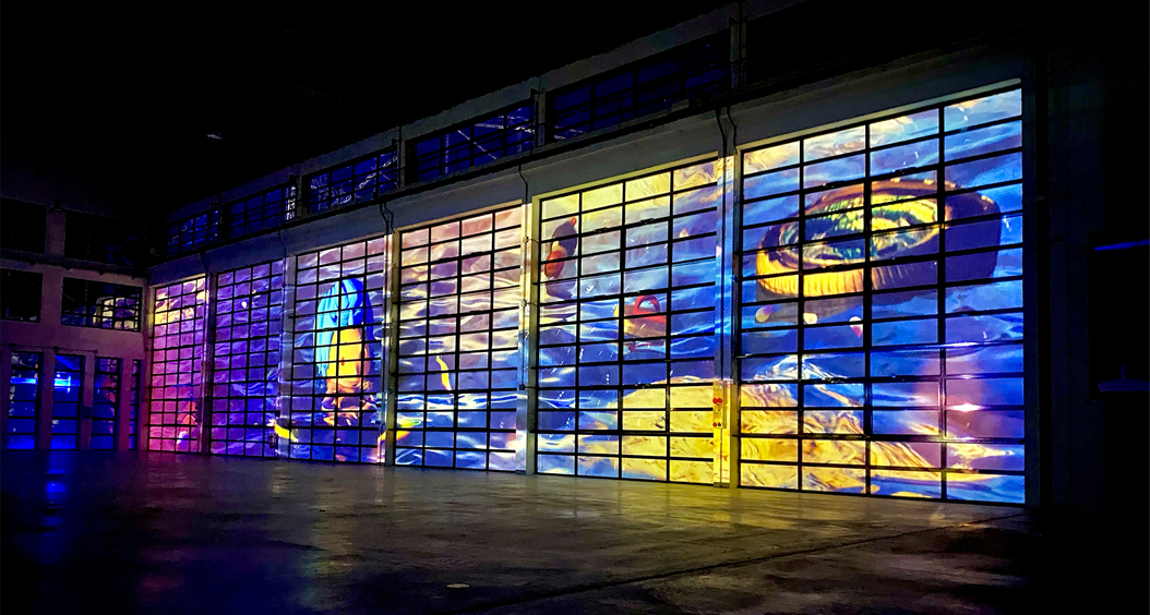 “Under the rock” -  Video installation, 2022