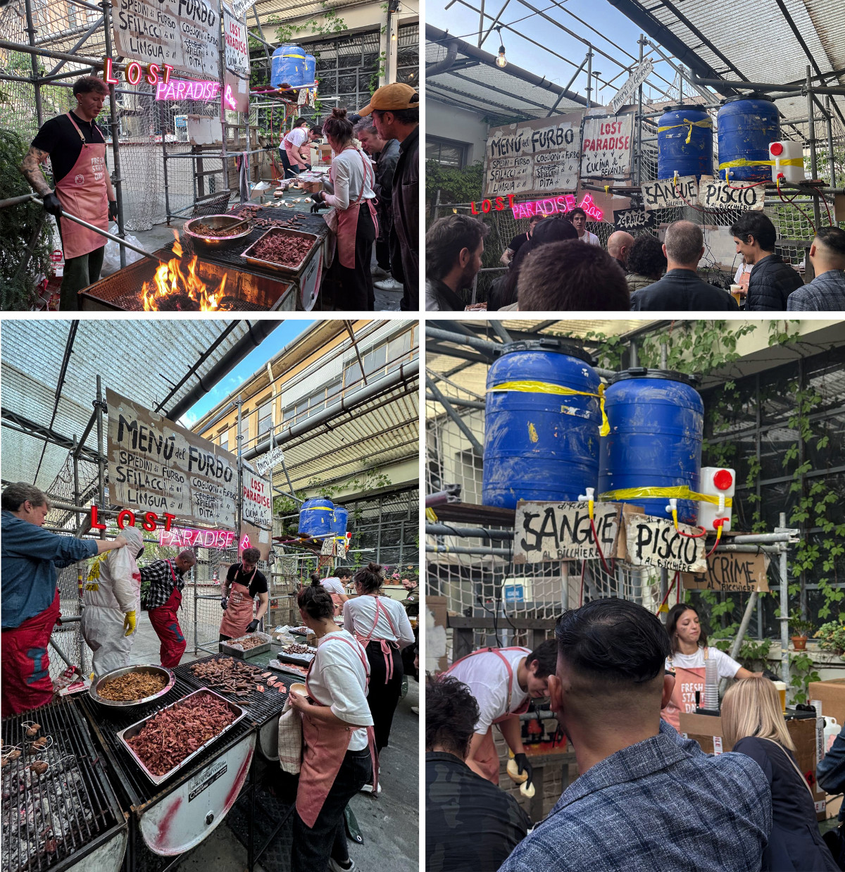 LOST PARADISE - Giovanni Motta - The Banquet of Irony